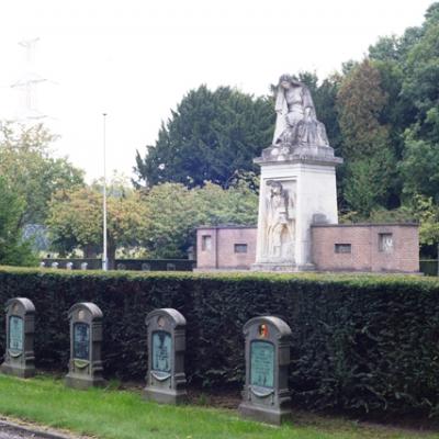 Militärfriedhof in Boninne