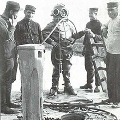 Duiker Van Der Vreecken, verdronken op 5/11/1916.
